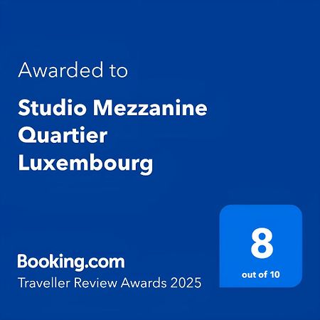 Studio Mezzanine Quartier Luxembourg Free Netflix Párizs Kültér fotó